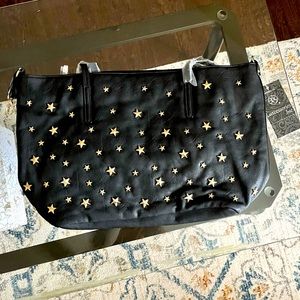 NWT Faux Leather Tote